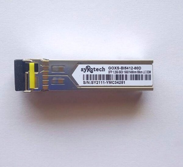 Syrotech Single Fibre Bidirectional SFP-1 Pair(GOXS-BI4512-80D & GOXS-BI5412-80D) - Image 4
