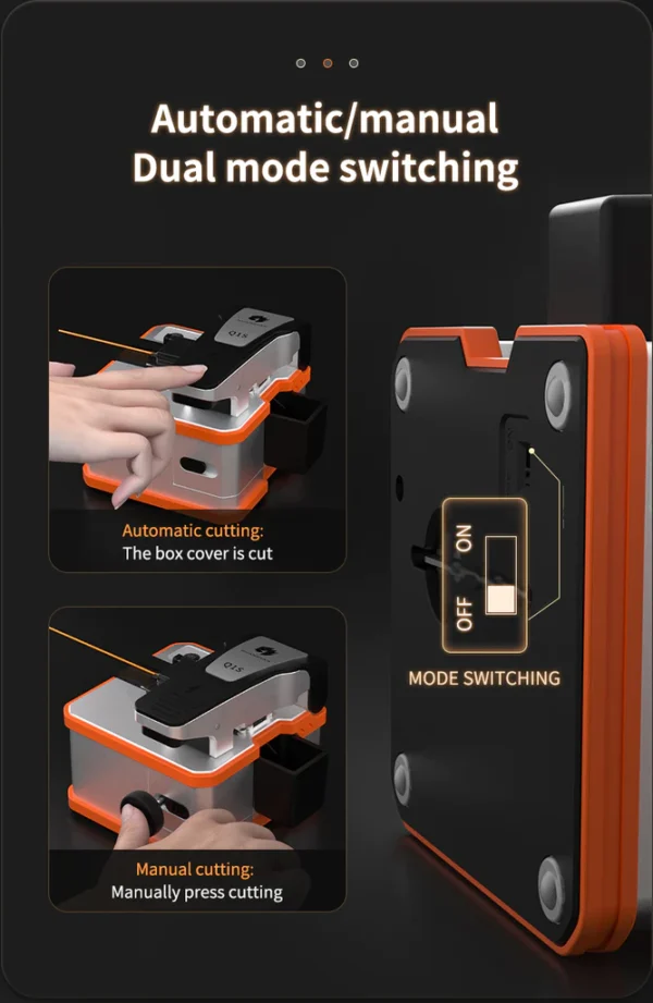 FibreCart Fully Automatic Electric Optical Fiber Cleaver - Image 3