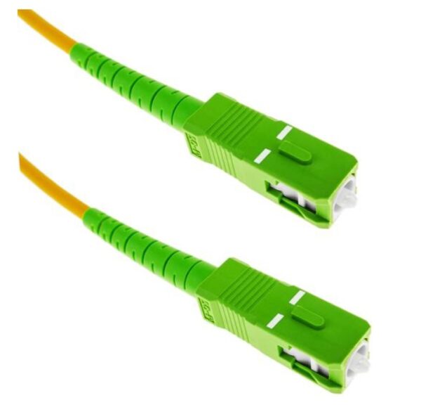 Singlemode Simplex Fiber Optic Patch Cord SC/APC to SC/APC – 5m, 3mm - Image 3