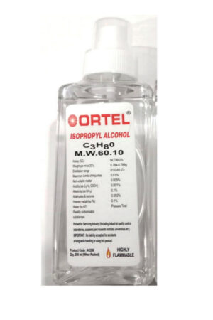 ISO PROPYL ALCOHOL 99.9% Pure [(CH3)2-CH-OH] (200 ml)