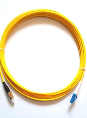 Single Mode Simplex LC/PC-FC/PC 5m,3mm Patchcord