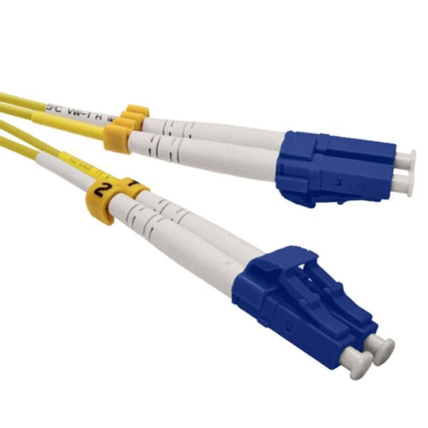 LC-LC Duplex Single Mode Fiber Optic Patch Cord – 5 Meter - Image 2