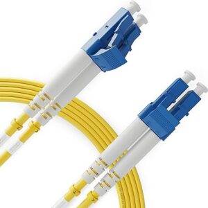 LC-LC Duplex Single Mode Fiber Optic Patch Cord – 5 Meter