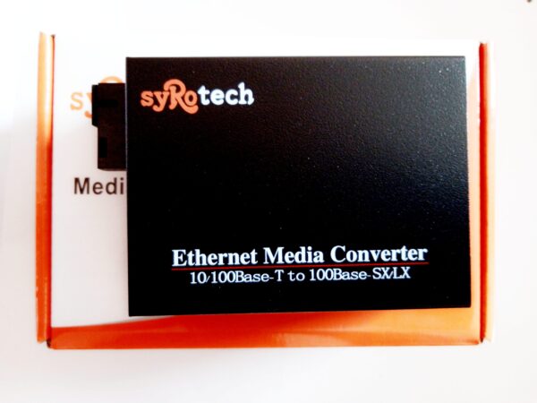 Syrotech Media Converter 10/100 Single Mode Single Fiber (1 Pair) - Image 5