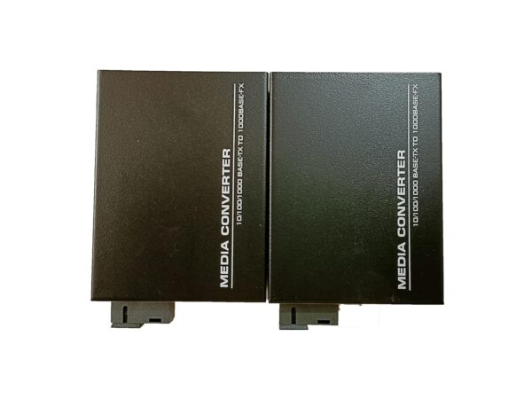 FibreCart Giga Media Converter 10/100/1000Base-Tx To 1000Base-LX Single-Mode Single Fiber Upto 20KM(1 pair) - Image 2
