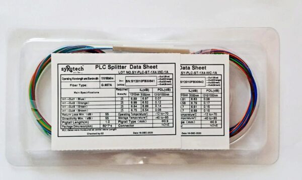 Syrotech PLC Splitter 1X4 Without Connectors   (Pack of 6 Splitters ) - Image 2