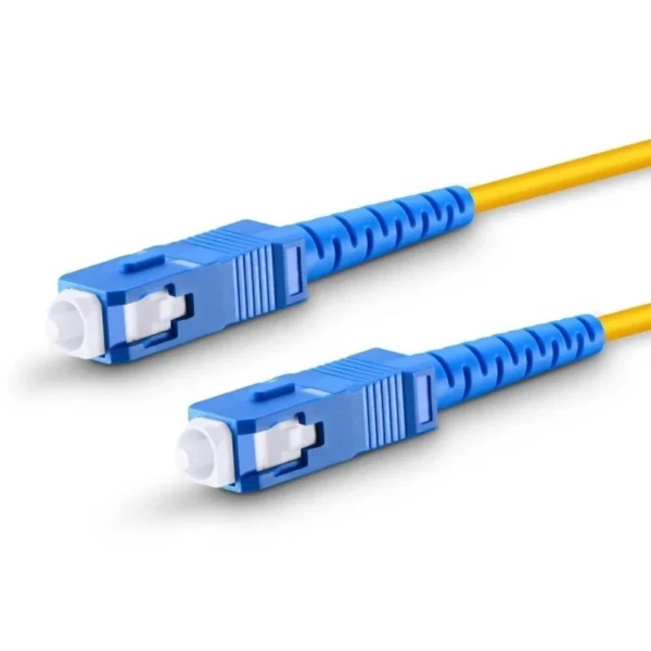 Singlemode Simplex Fiber Optic Patch Cord SC/UPC to SC/UPC – 5m, 3mm - Image 2