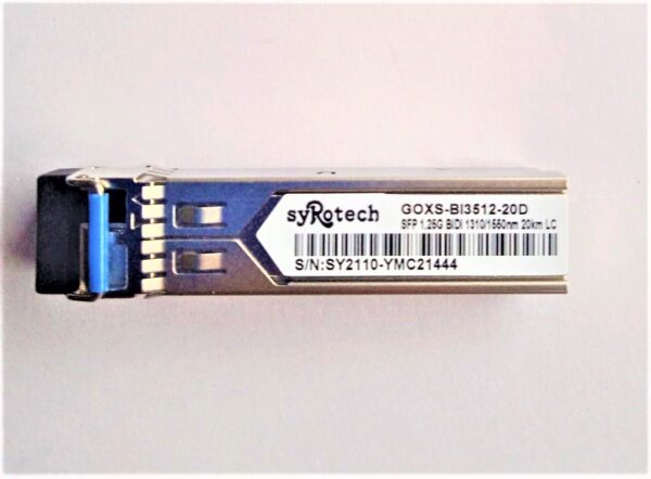 Syrotech 1.25G Bidi SFP 20 KM (1 Pair)-GOXS Bi3512-20D andGOXS-Bi5312-20D) - Image 2