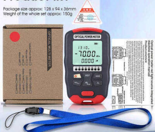 Optical Power Meter With VFL and Ethernet Tester - Image 2